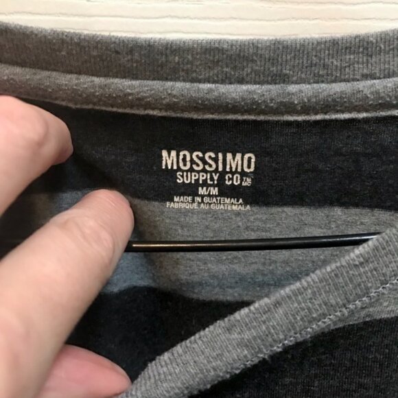 $3/30 or FREE with Purchase over $30Classic Mossimo Black & Gray Long Sleeve Top - Picture 4 of 8